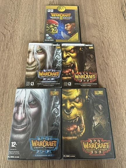 Warcraft 3 + Warcraft 2 + guides