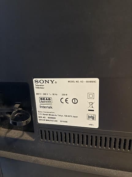 Sony KD-55X8505C — 55″ Sony 4K TV