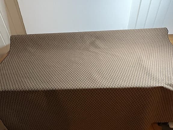 Elegant möbeltyg brunt / svart