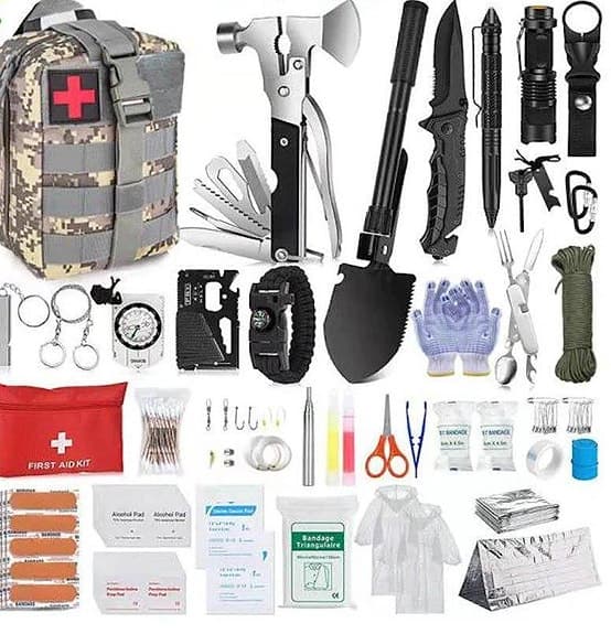 Campingväska - Överlevnadsväska - Nödväska