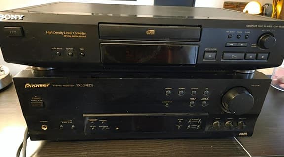 Yamaha reciever + stereo
