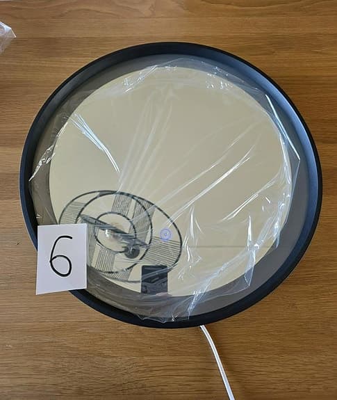 Spegel med LED-belysning (50cm)