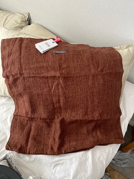 Kuddfodral franskt Linne Staycation Ellos 65x65