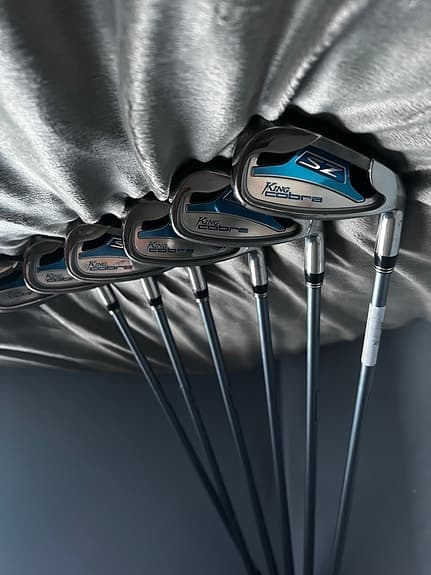 Cobra SZ Järnset // 6-Pw + Sw // 6st järn // Sällsynta Blå/Silver