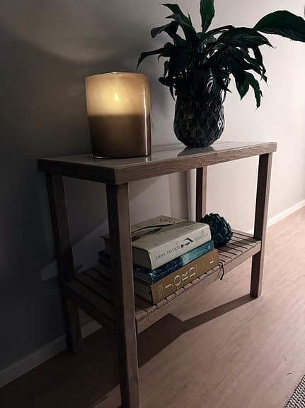 "by Govenius/Åhus" handbyggt side board I massiv ek och marmor