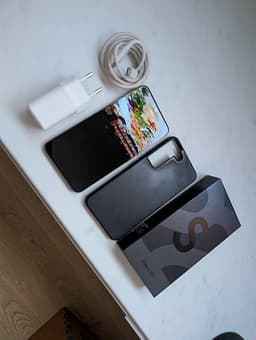 Samsung Galaxy S22 Smartphone Svart 128GB