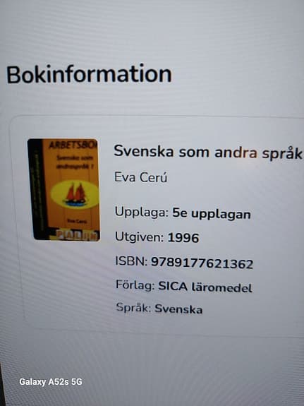 Svenska som andraspråk 1- Eva Cerú - 1996