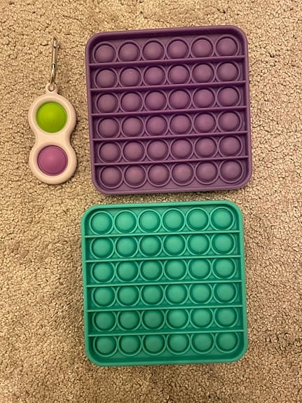 Leksaker/Fidget Toys/Rubiks kub/Metallfjäder/3D avtryck