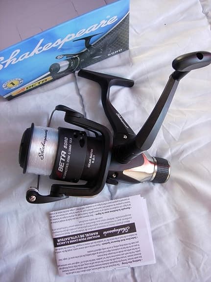 Ny Shakespeare Beta 50RD Spinnrulle med 0,33mm 255m lina. Kan skickas med post