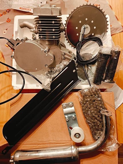 Hjälpmotor till cykel