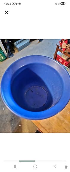 Blomkruka blå mycket stor !