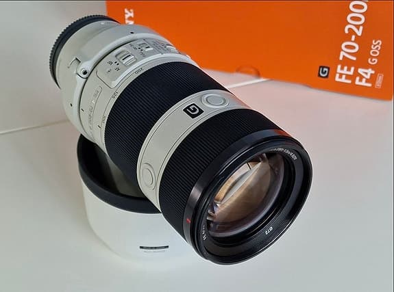Sony FE 70-200mm f/4 G OSS Teleobjektiv Vit