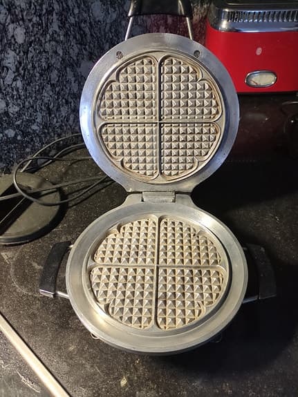 Våffeljärn vintage
