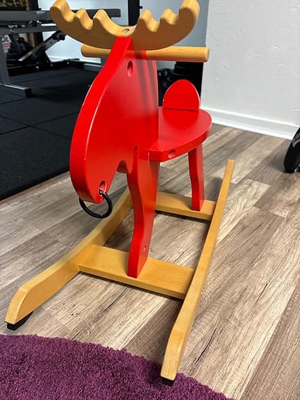 IKEA Gungdjur Gungdjur Gungdjur Röd Trä Barn