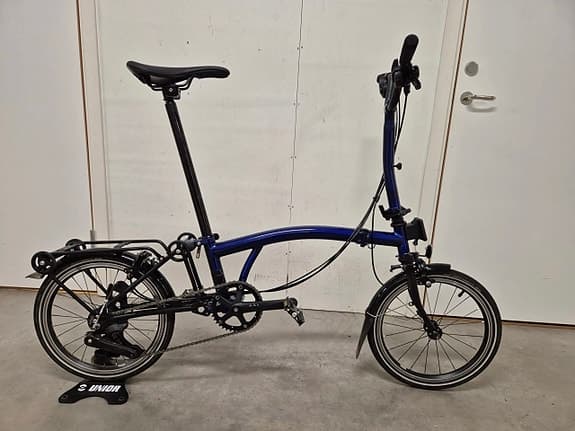 Superlätt Brompton P line, 12 växlat