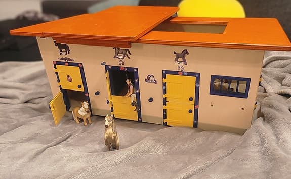 ✨🐎Schleich Horse Club - Häststall I Trä!🐎✨