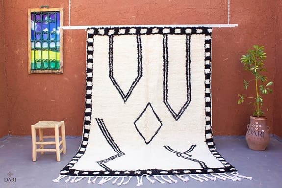 Exclusiv Beni Ouarain Matta 100%Ull