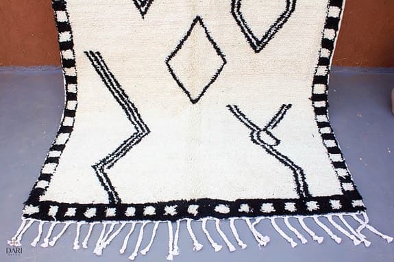 Exclusiv Beni Ouarain Matta 100%Ull