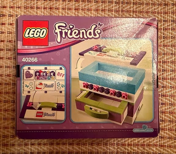 LEGO Friends 40266 Smyckeskrin Byggsats 105 delar