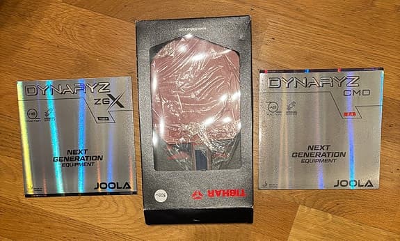 Komplett pingisracket Tibhar Defense Plus + Joola