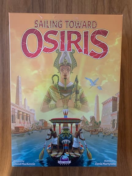 Brädspelet Sailing Toward Osiris (oöppnat)