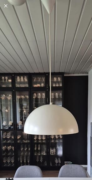 2 st Taklampor Ikea 365+ Brasa