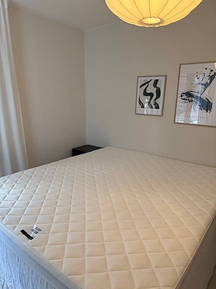 Kontinentalsäng 180x210 Beige