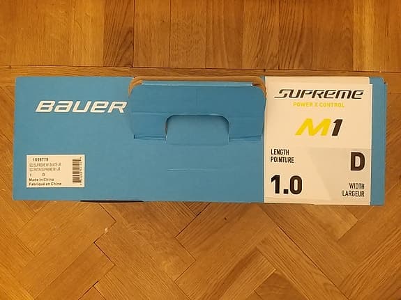 Bauer Supreme M1 Ishockeyskridskor barn storlek 35