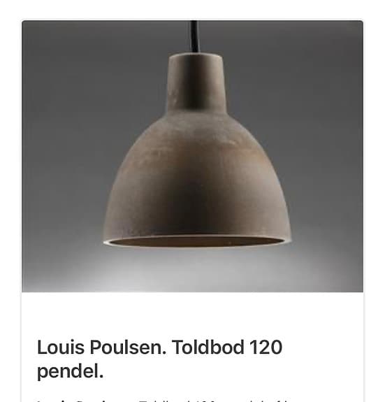Louis Poulsen Toldbod i mässing