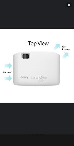 KNAPPT ANVÄND PROJEKTOR : BENQ MS536 SVGA INKL.KONTROLL