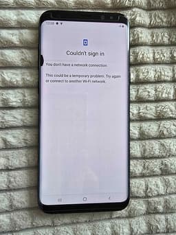 Samsung Galaxy S8+ SM-G955F Midnight black LÄS BESKRIVNINGE