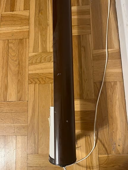 Ateljé Lyktan lysrörslampa brun