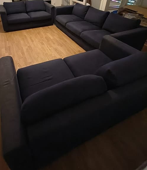 Vimle soffa från IKEA. Totalt 3 sitsar