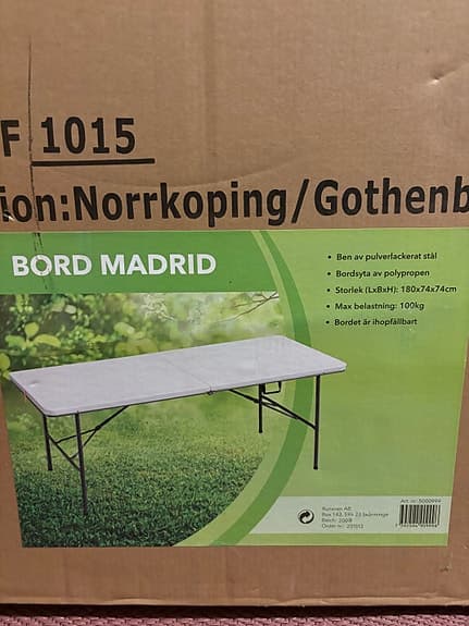 Långbord