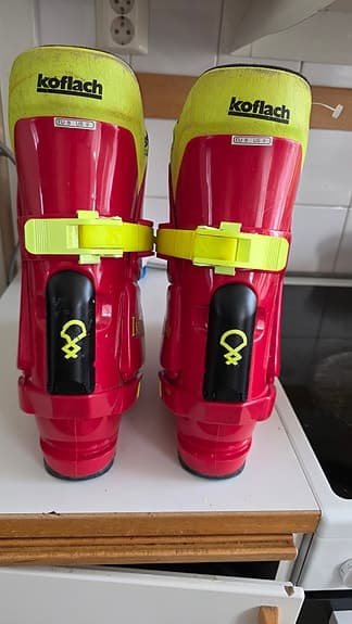 Burton Intec L6 snowboardpjäxor röd gul