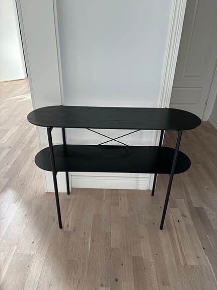 Jysk  Konsolbord Svart Metall