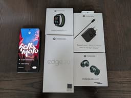 Motorola Edge 70 12/512GB Gadget Grey inkl. tillbehör