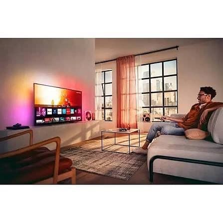 58 Philips 4K Ambiligt Smart Tv