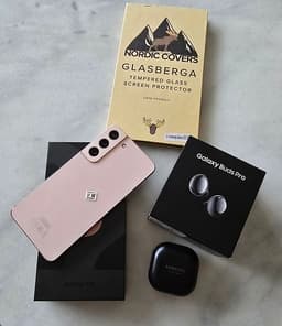 Samsung Galaxy S20-S22 Smartphone 128 GB Rosa inkl Samsung Buds Pro