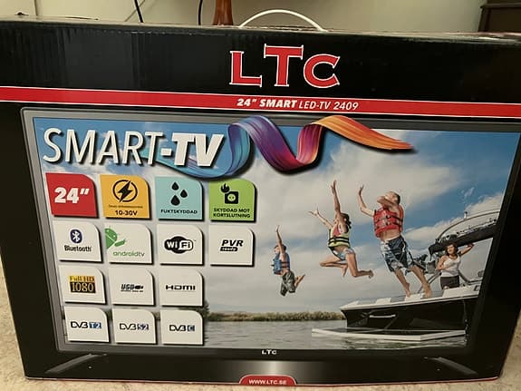 Smart TV Led 24" 12V och 24V