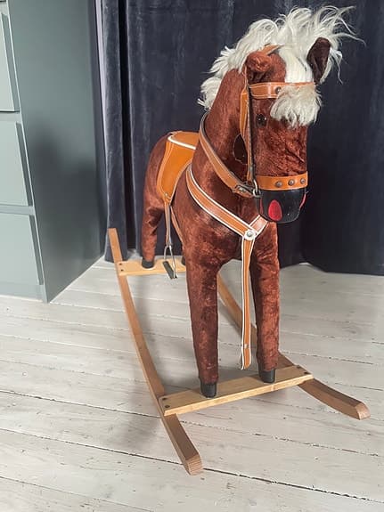 Vintage gunghäst leksak