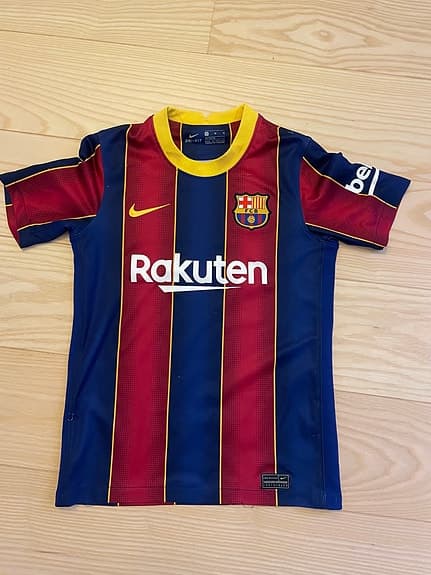 Nike FC Barcelona Fotbollströja M Blå Röd Gul
