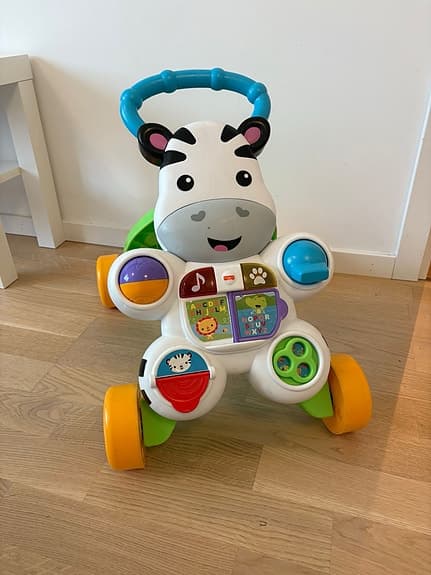 Fisher-Price Lära-gå Vagn. Fransk språk.
