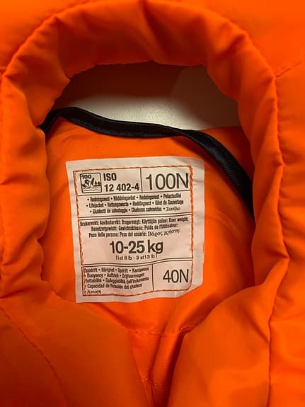 Helly Hansen Kid Safe Flytväst/räddningsväst 10-25 kg, 40N, ISO 12 402-4