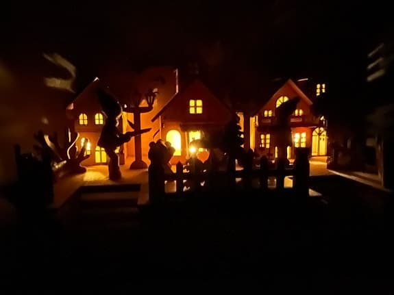 Nordland Trädekoration Julby LED-belysning