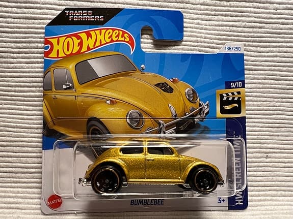 Hot Wheels Bumblebee Leksaksbil Gul Metall