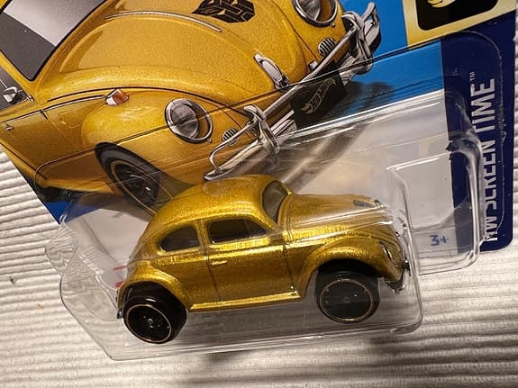 Hot Wheels Bumblebee Leksaksbil Gul Metall