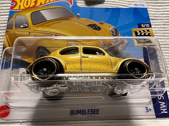 Hot Wheels Bumblebee Leksaksbil Gul Metall