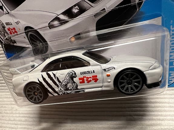 Hot Wheels Nissan Skyline GT-R (BCNR33) Leksaksbil Vit