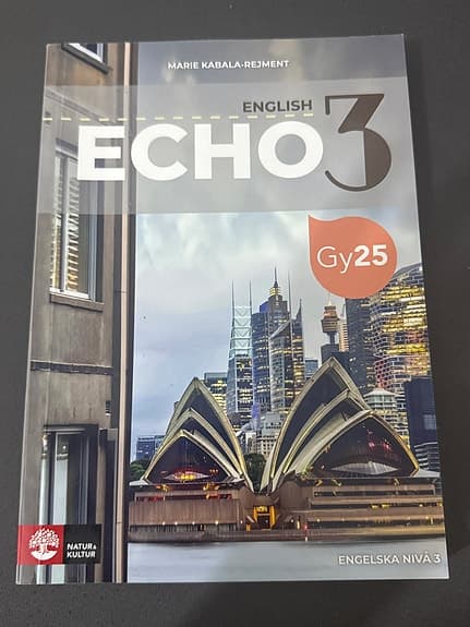 Echo 3 Gy25 Kurslitteratur i engelska